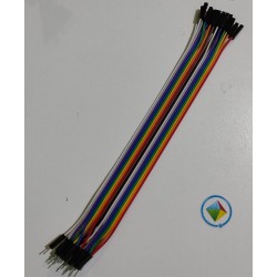 Cable Dupont 10cm Macho/Hembra - Cables 